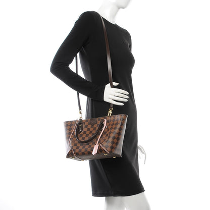 Louis Vuitton Damier Ebene Caissa Tote PM Rose Ballerine 2 of 8