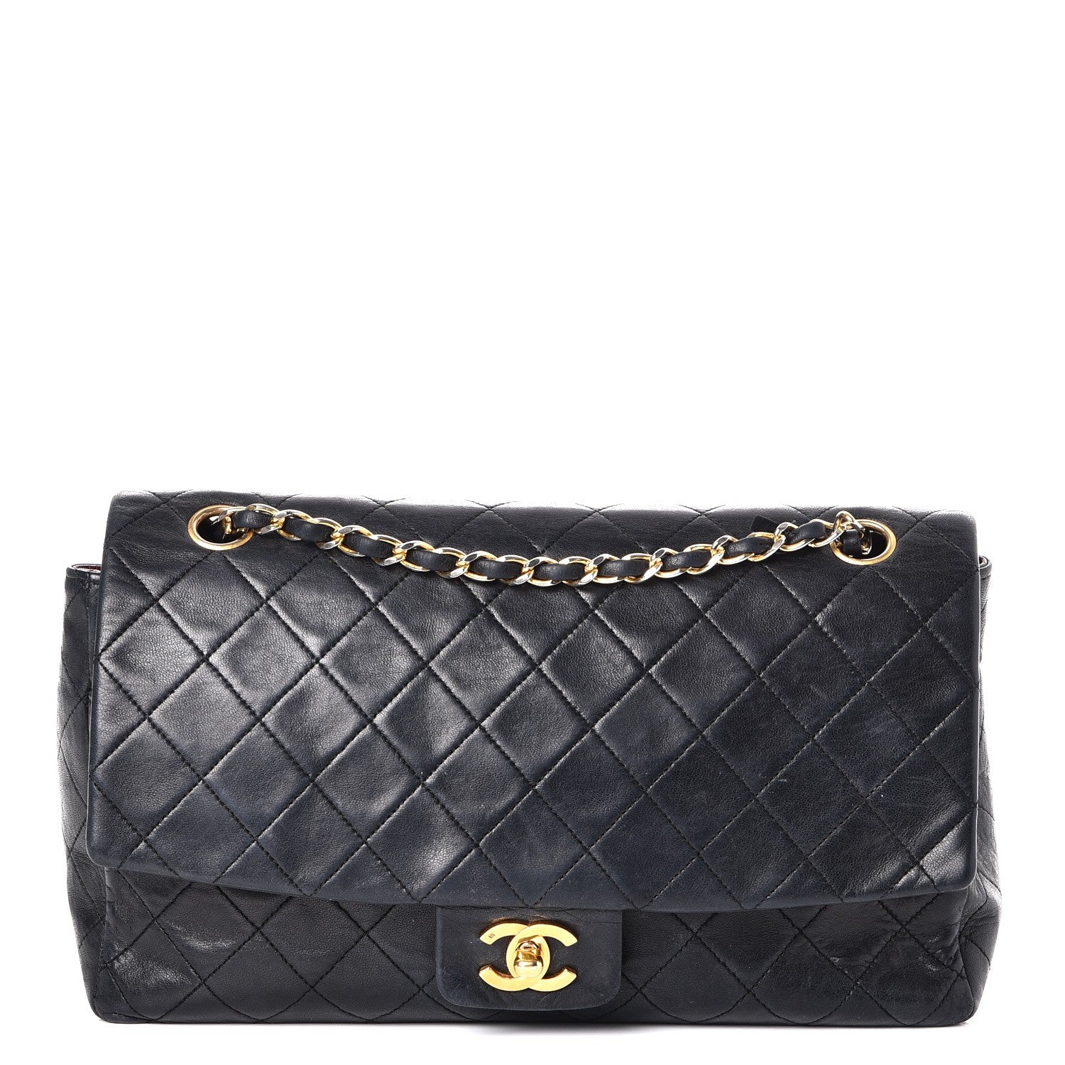 Chanel Lambskin Medium Single Flap Black 1 of 11
