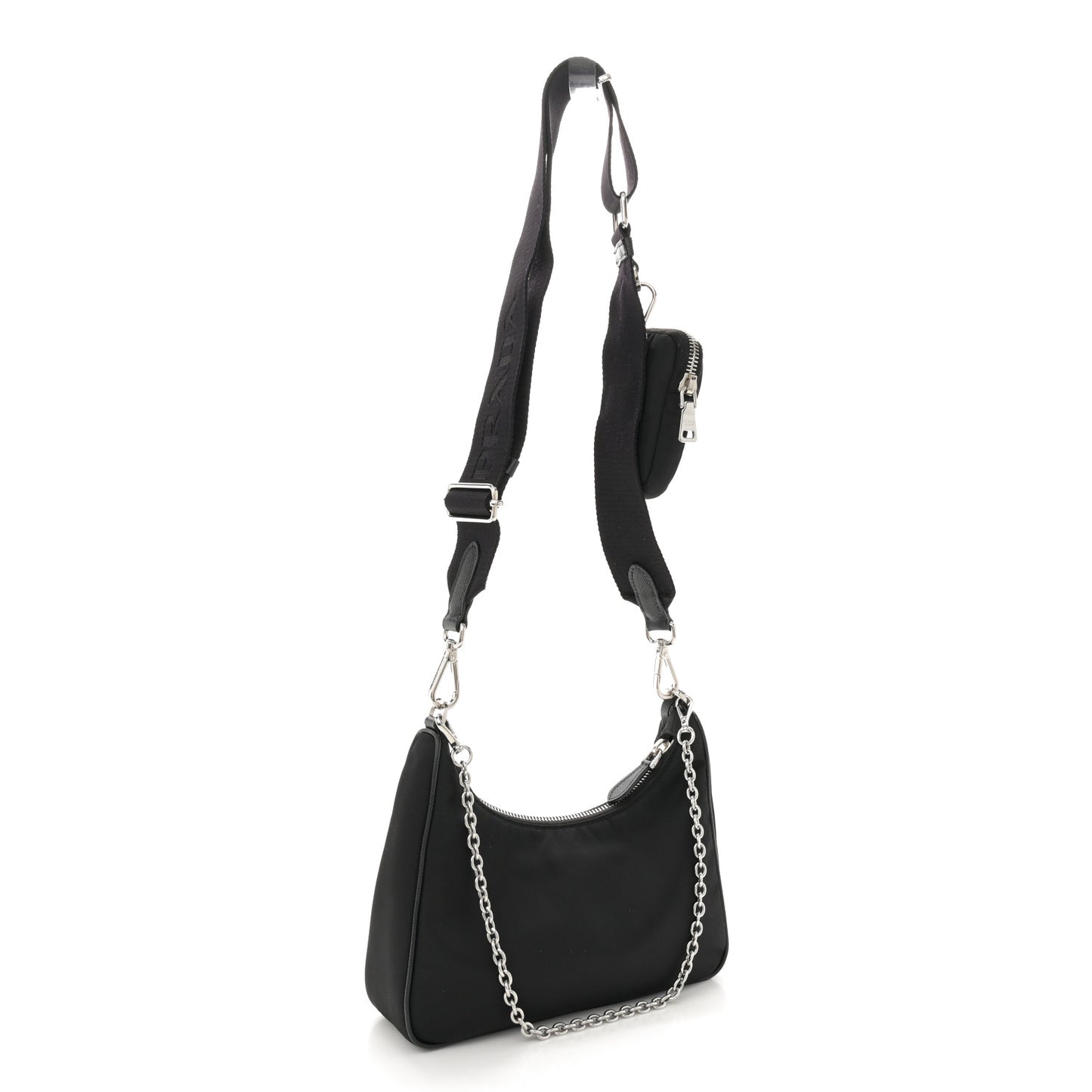 Nylon Re-Edition 2005 Shoulder Bag Black