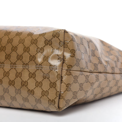 Gucci Crystal Monogram Travel Bag Dark Brown 10 of 13