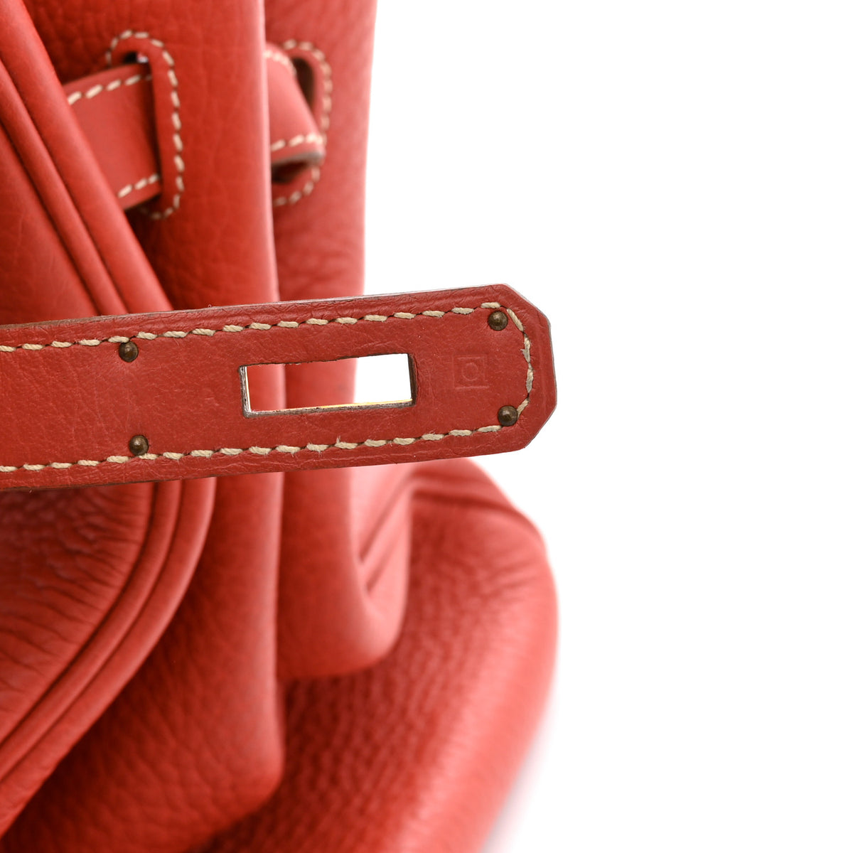 Taurillon Clemence Birkin 35 Sanguine