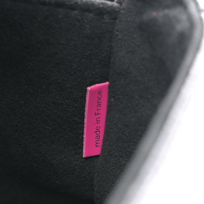 Louis Vuitton LV x YK Empreinte Monogram Giant Pochette Metis Black Fuchsia 7 of 11