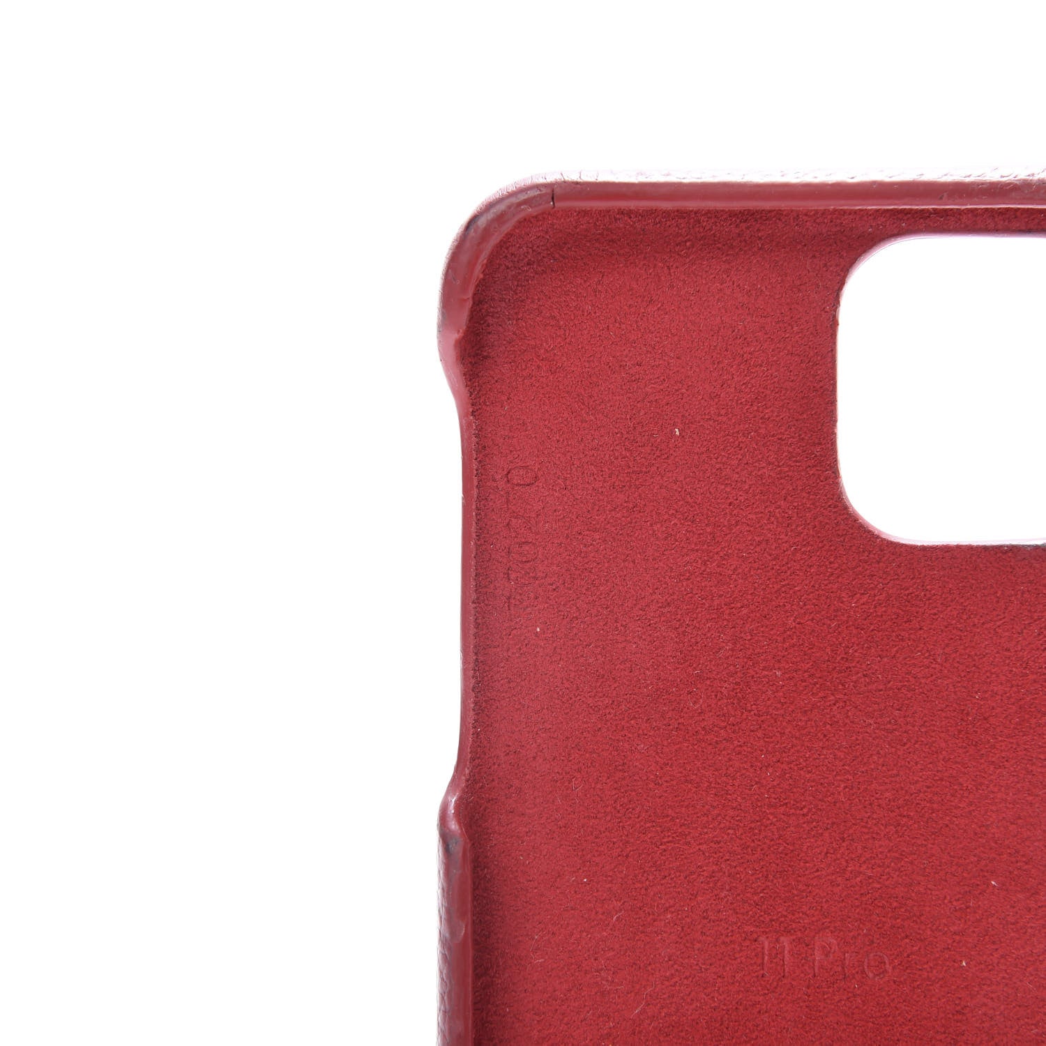 Louis Vuitton Calfskin Monogram iPhone 11 Pro Bumper Scarlet 8 of 13