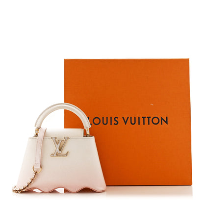 Louis Vuitton Taurillon Ombre Capucines Capushell Mini Shaded Pink 11 of 11