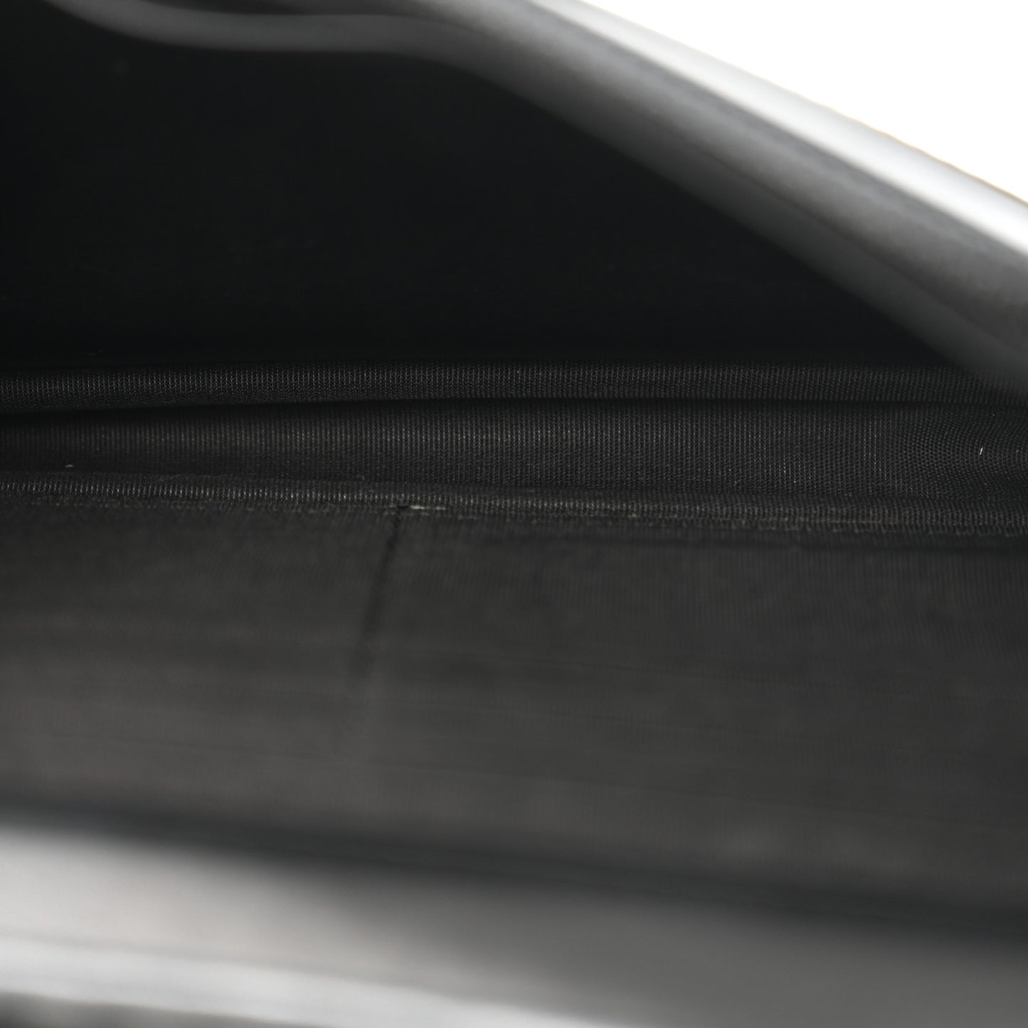 Caviar Quilted Boy Wallet On Chain WOC Black