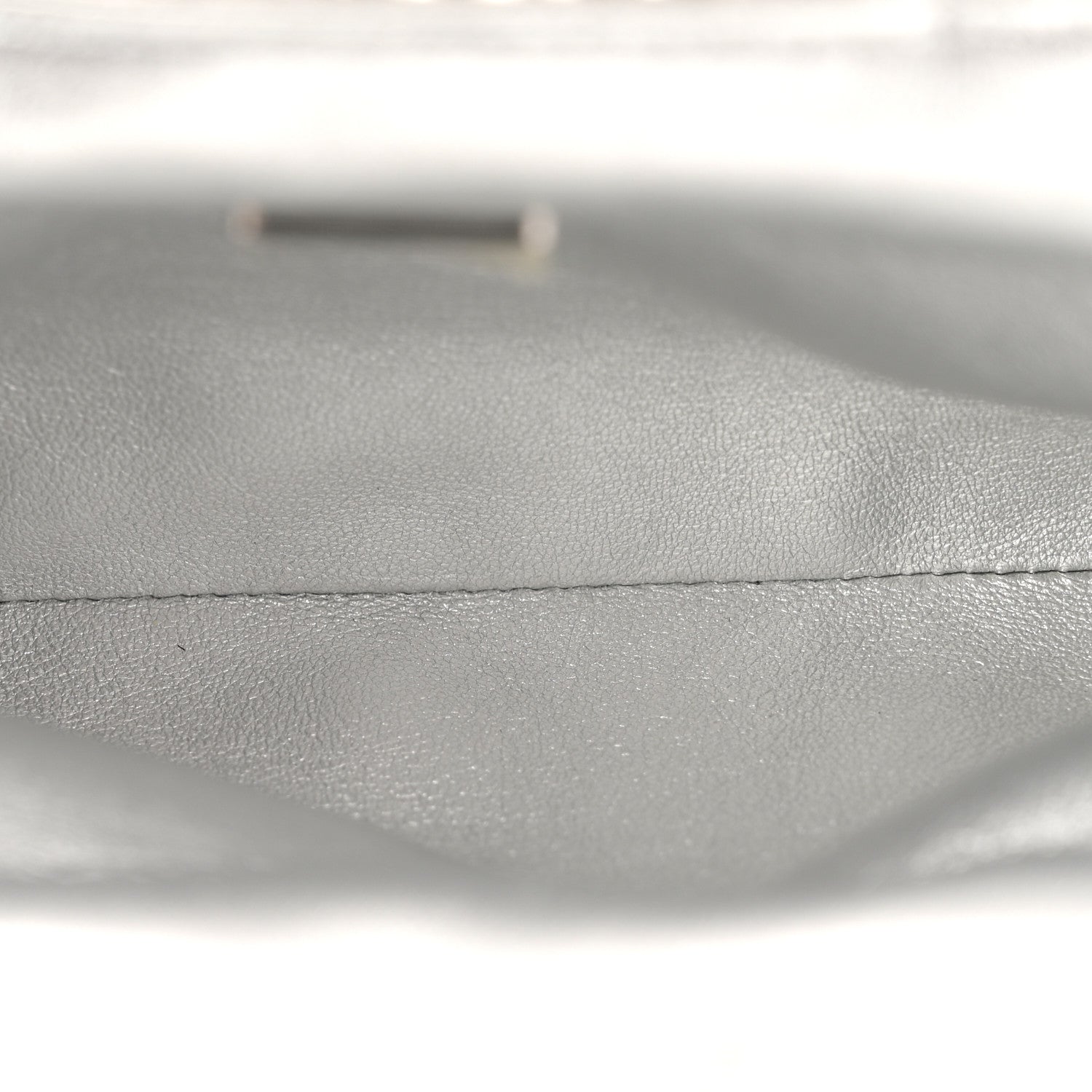 Chanel Crystal Embellished Metallic Lambskin Mini Chanel 22 Silver 5 of 11
