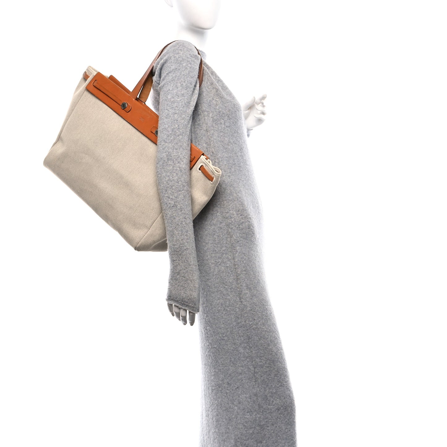 Toile Vache Hunter Herbag Cabas MM Natural