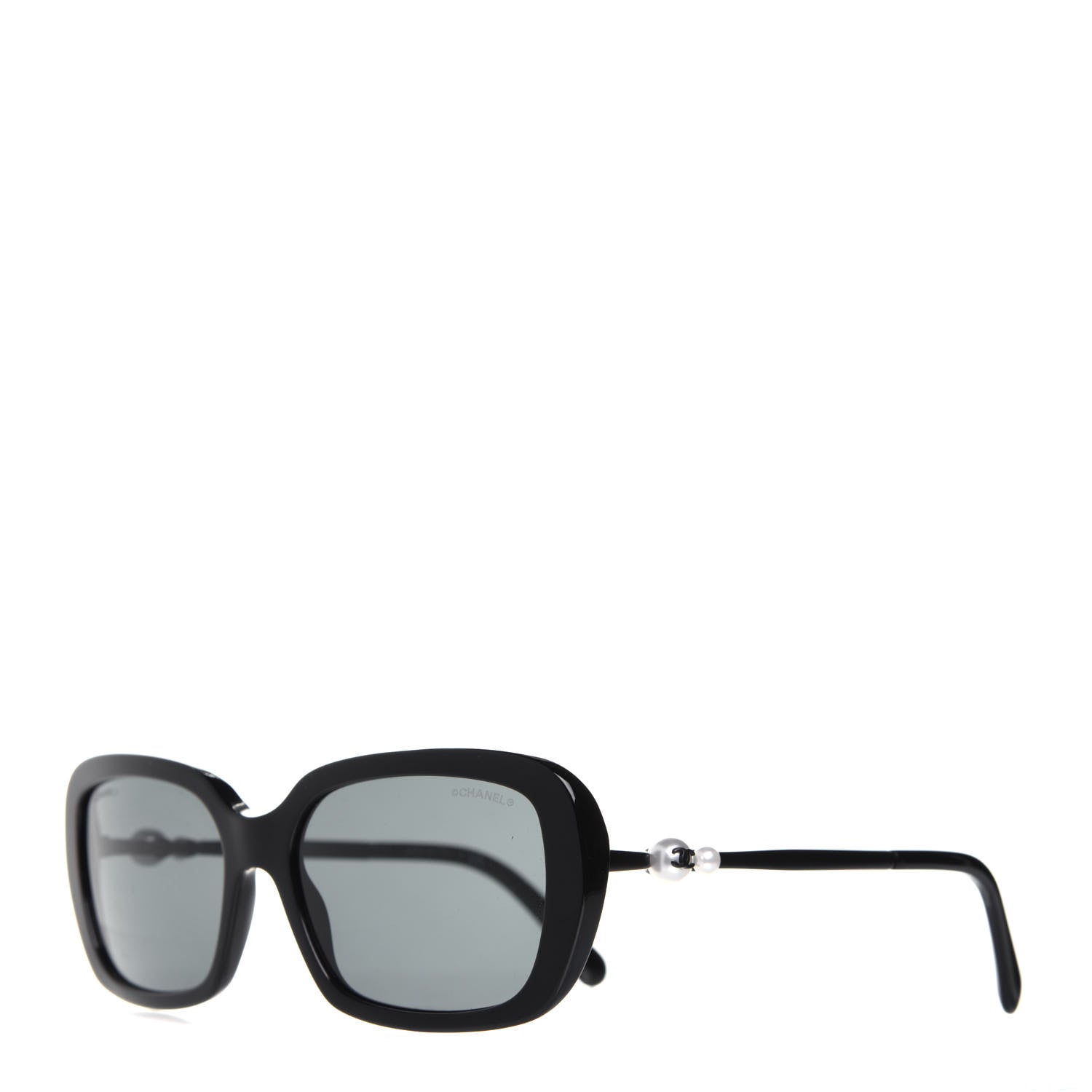 Chanel Pearl Square Sunglasses 5427-H-A Black 1 of 8