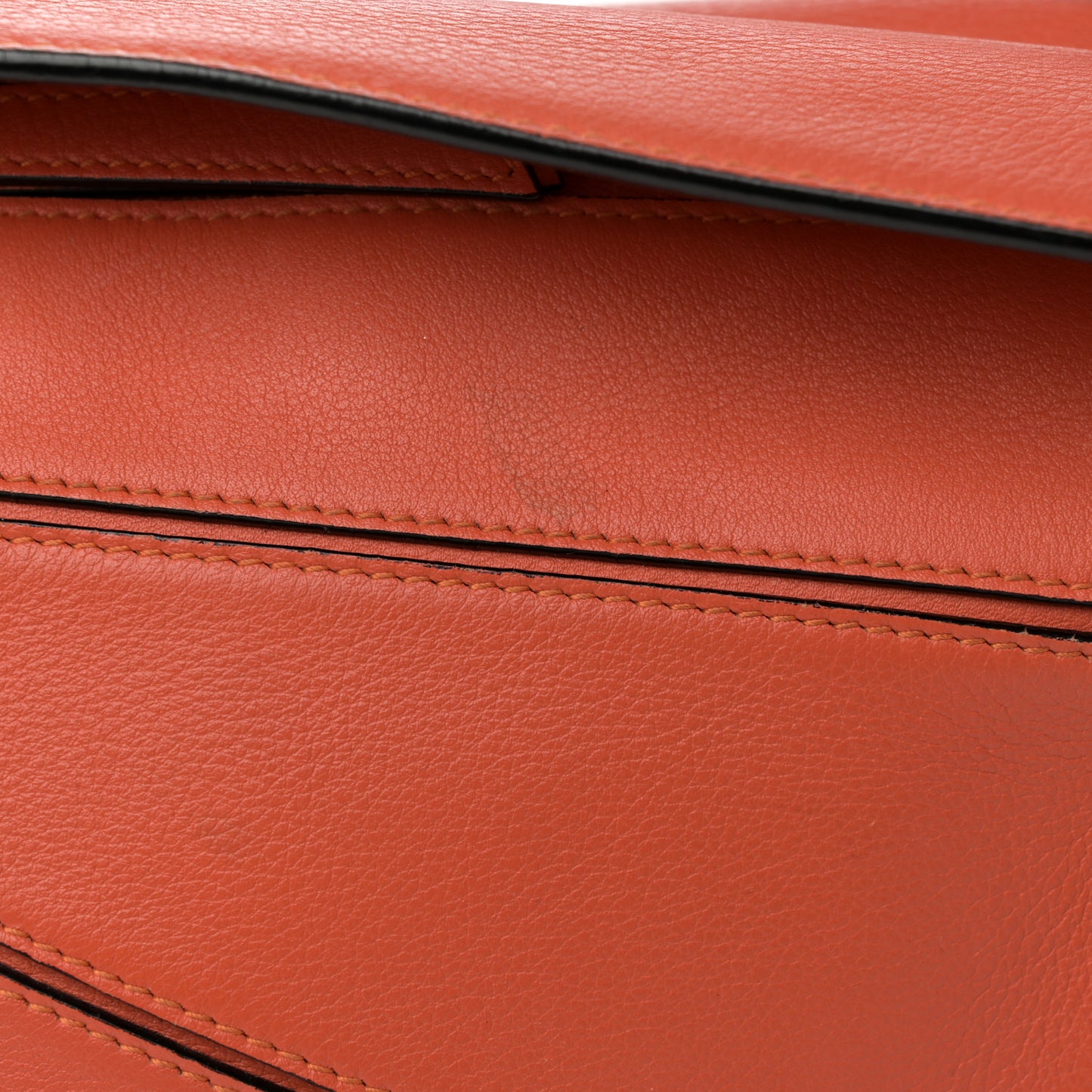 Calfskin Small Puzzle Bag Coral