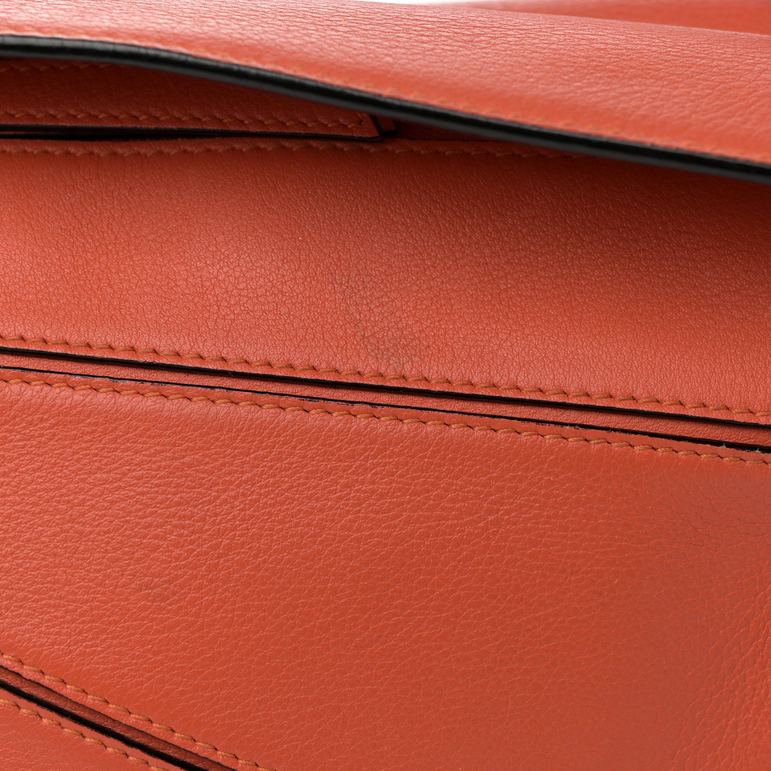 Loewe Calfskin Small Puzzle Bag Coral 13 of 16
