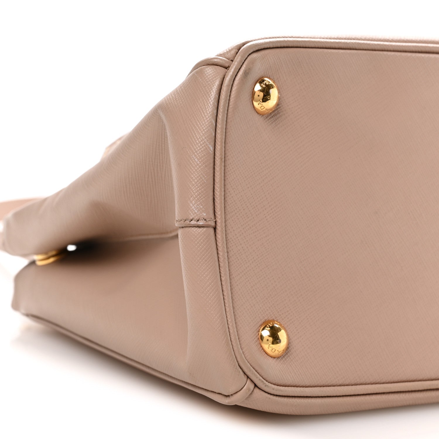 Prada Saffiano Small Galleria Double Zip Tote Cammeo 10 of 11