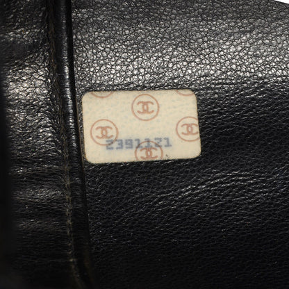 Chanel Lambskin Quilted Flap Shoulder Bag Black 8 of 8