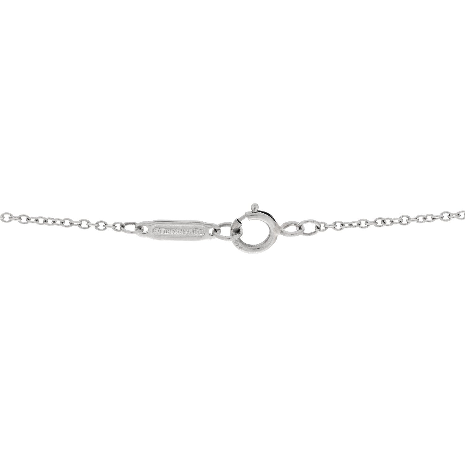 Tiffany Platinum Diamond Large Paper Flowers Pendant Necklace 4 of 6