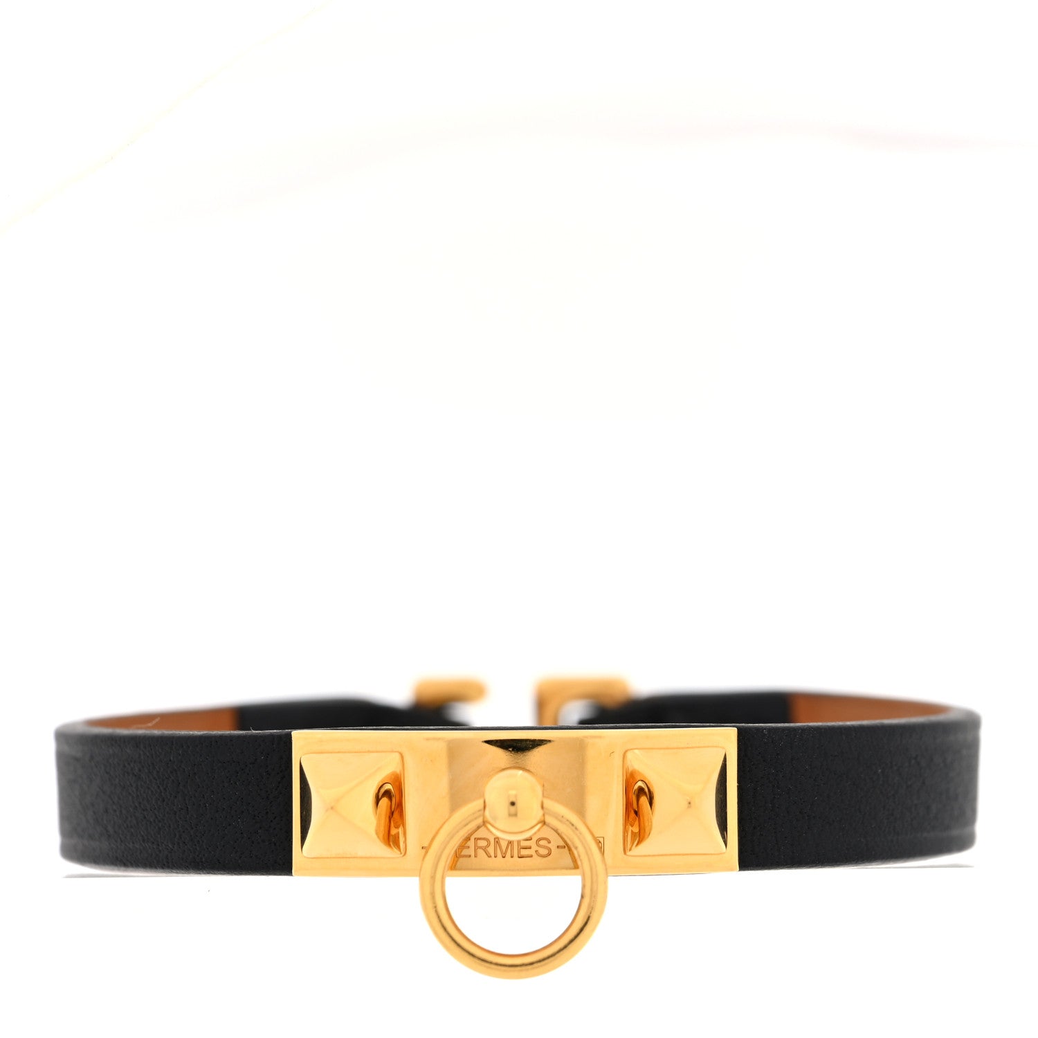 Hermes Swift Mini Rivale Bracelet T2 Black 1 of 6