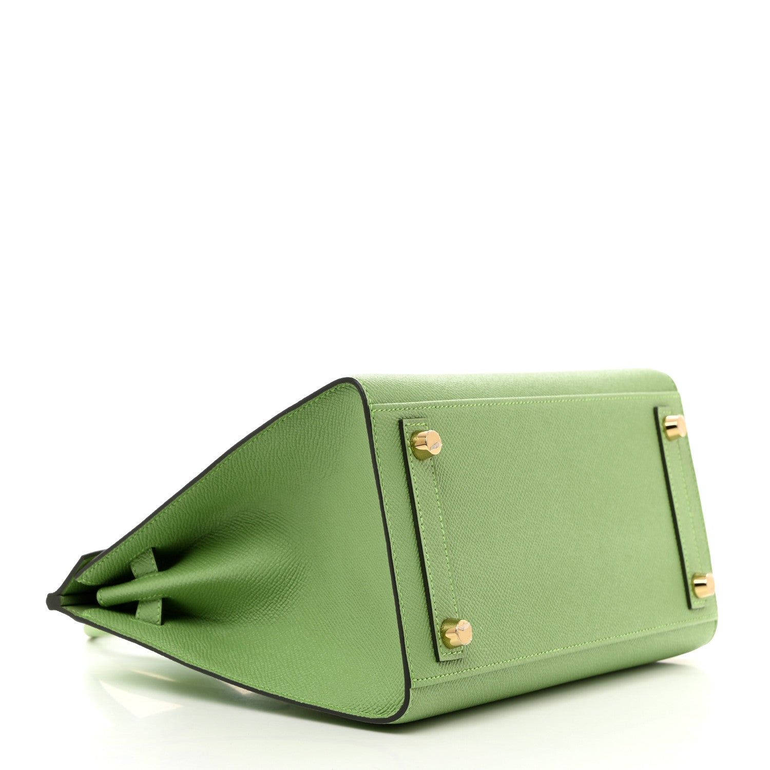 Hermes Epsom Birkin Sellier 25 Vert Criquet 4 of 11