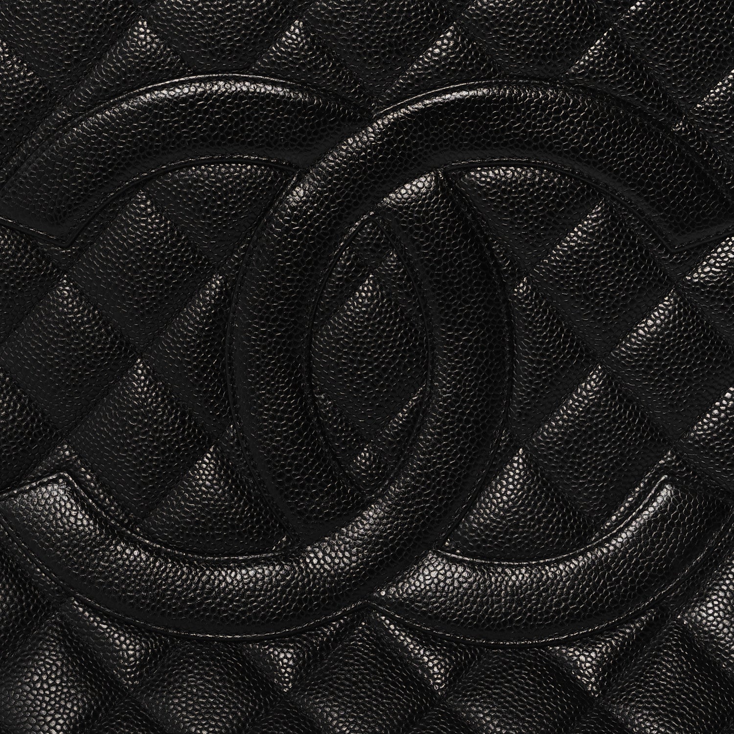 Chanel Caviar Quilted Medallion Tote Black 8 of 10