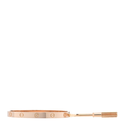 Cartier 18K Pink Gold LOVE Bracelet 19 4 of 7