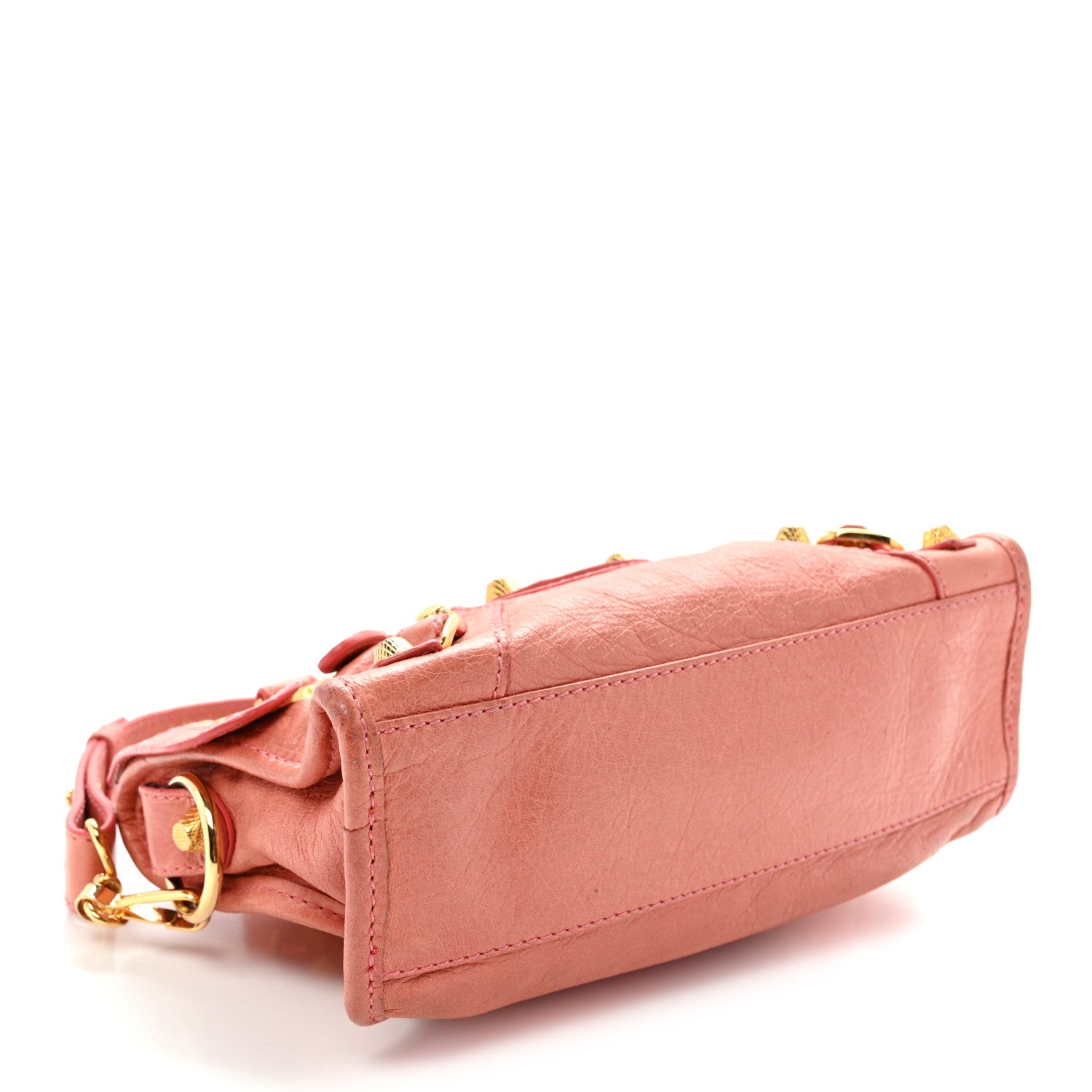 Balenciaga Agneau Giant 12 Gold Hardware Mini City First Rose Jaipur 4 of 10