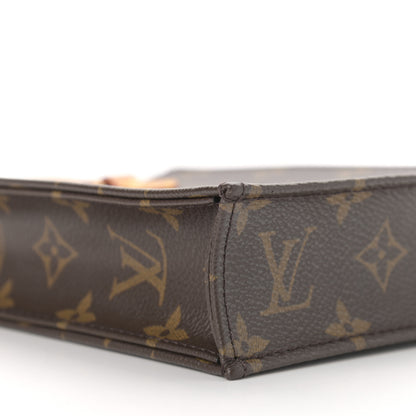Louis Vuitton Monogram Petit Sac Plat 9 of 10