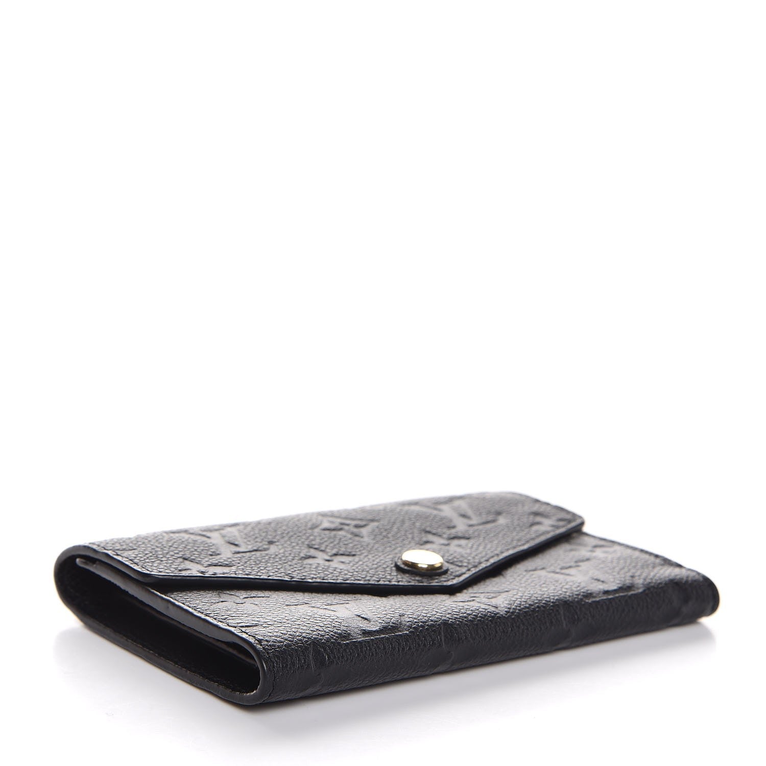 Louis Vuitton Empreinte Compact Curieuse Wallet Black 4 of 8