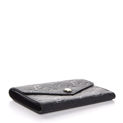 Louis Vuitton Empreinte Compact Curieuse Wallet Black 4 of 8