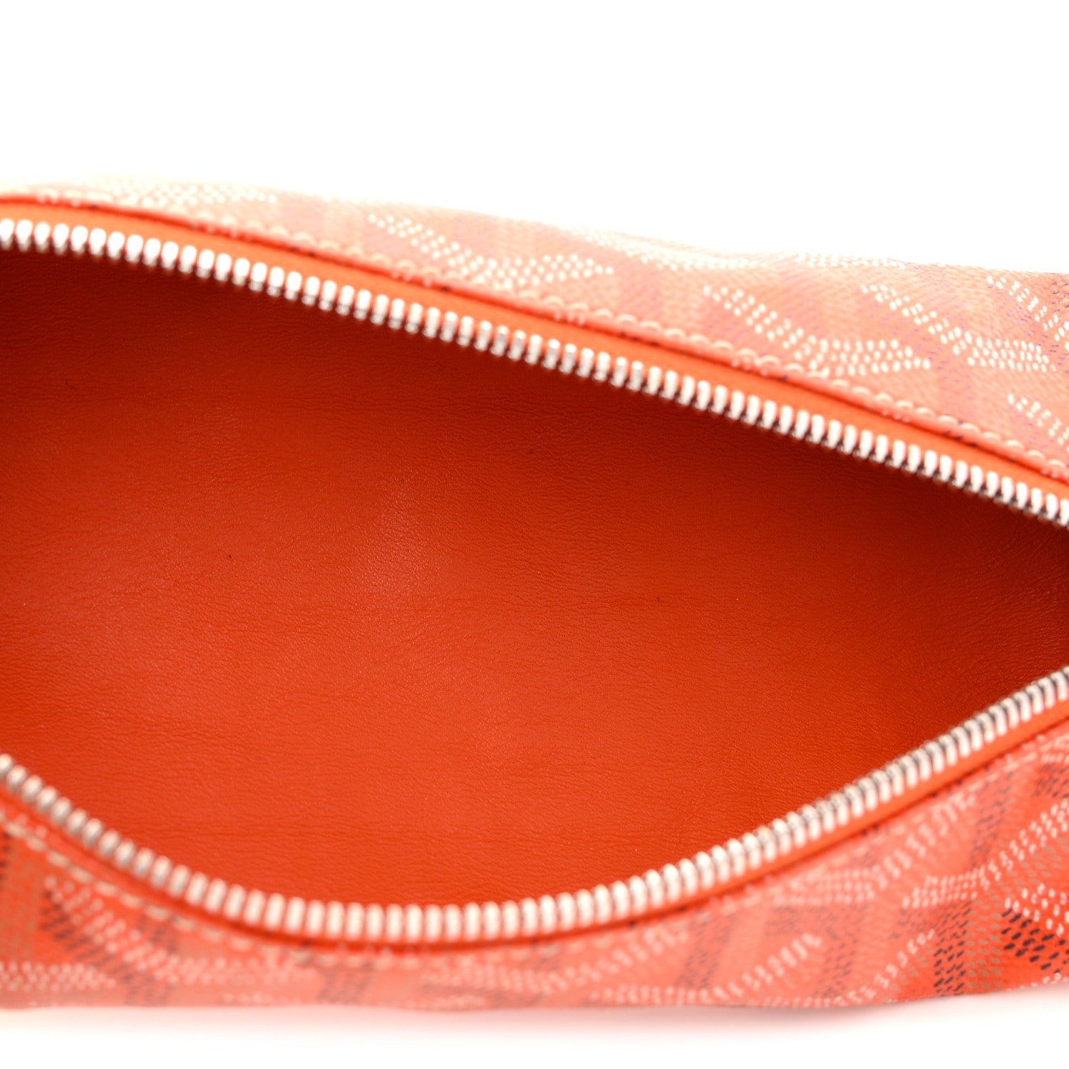Goyard Goyardine Trousse Pencil Pouch Orange 10 of 14