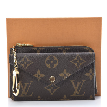 Louis Vuitton Monogram Recto Verso Card Holder Black 9 of 9
