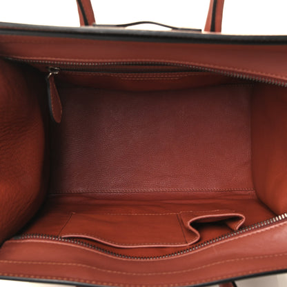 Celine Smooth Calfskin Mini Luggage Sienna 4 of 4