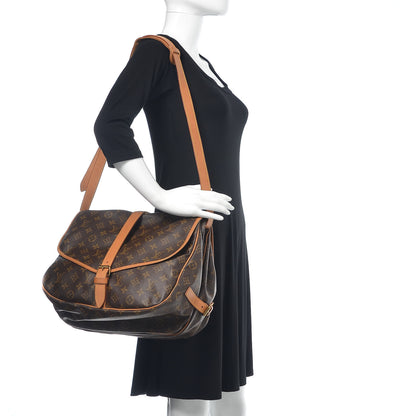 Louis Vuitton Monogram Saumur 35 2 of 10