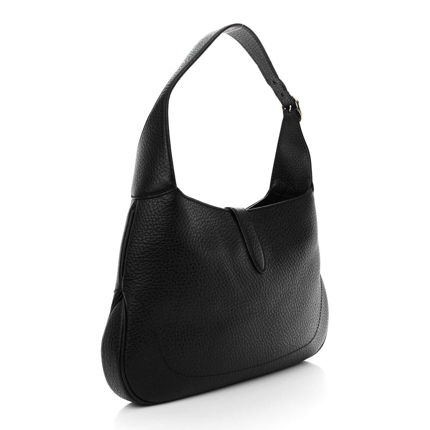 Gucci Calfskin Small Jackie O Hobo Black 3 of 10