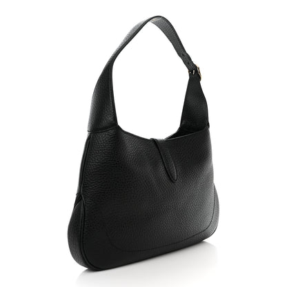 Gucci Calfskin Small Jackie O Hobo Black 3 of 10