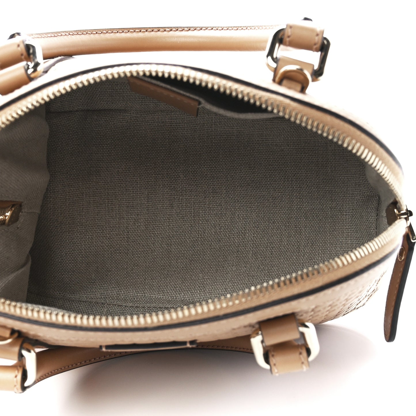 Soft Microguccissima Mini Dome Bag Camelia