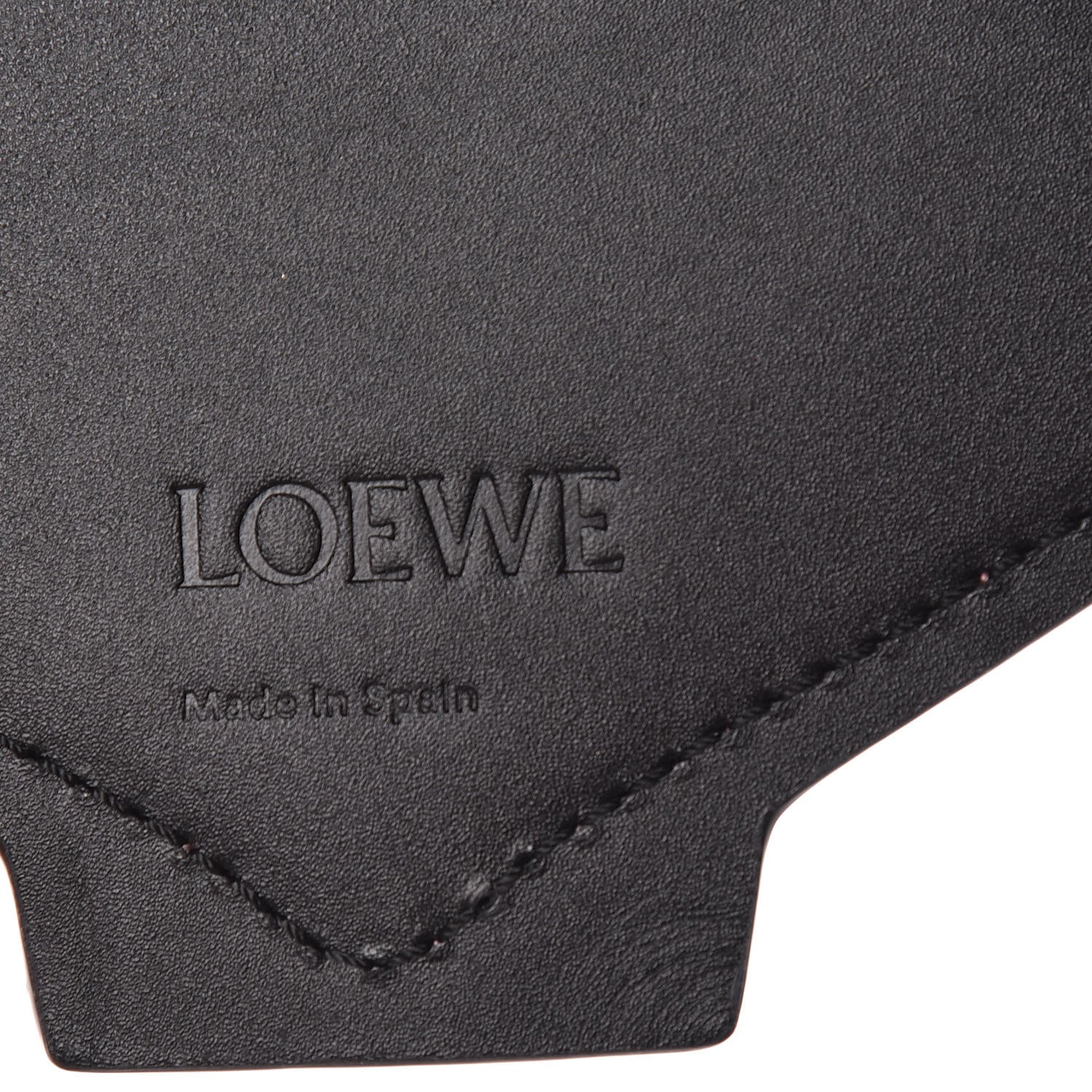 Loewe Calfskin Shell Bag Charm Key Holder Candy White 3 of 4