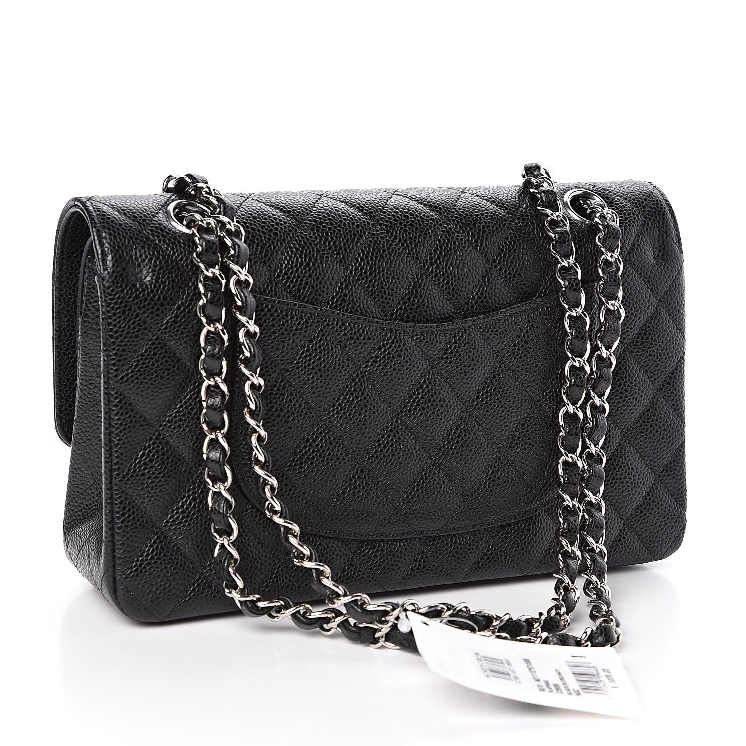 Chanel Caviar Quilted Medium Double Flap Black 3 of 11