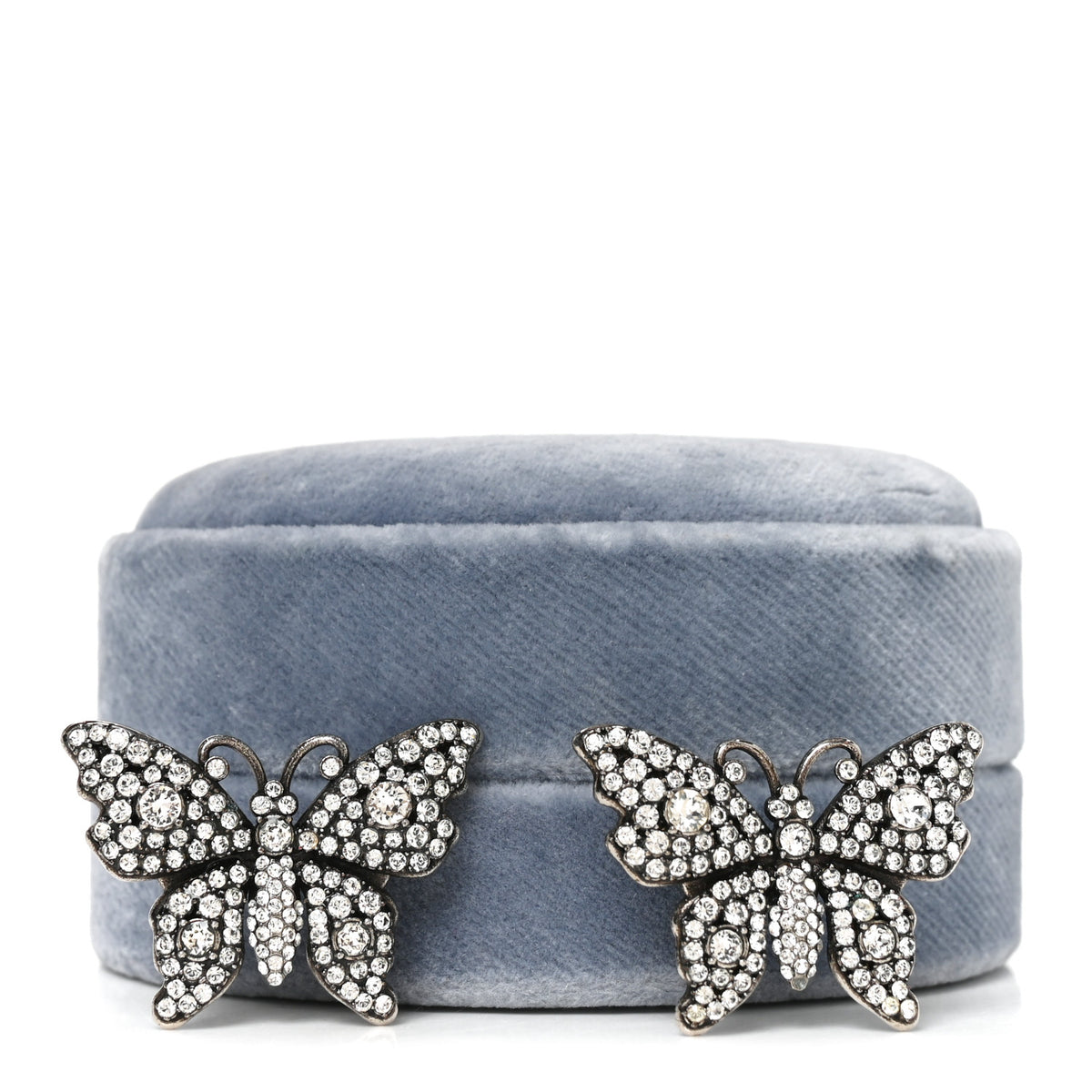 Gucci Crystal Butterfly Stud Earrings 5 of 5
