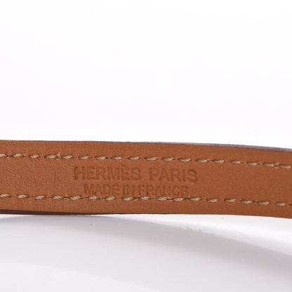 Hermes Natural Tadelakt Granville Double Tour Bracelet M Fauve 7 of 7