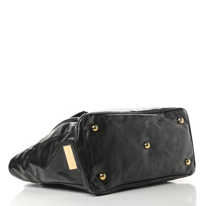 Valentino Garavani Patent Lacca Bow Tote Black 4 of 15