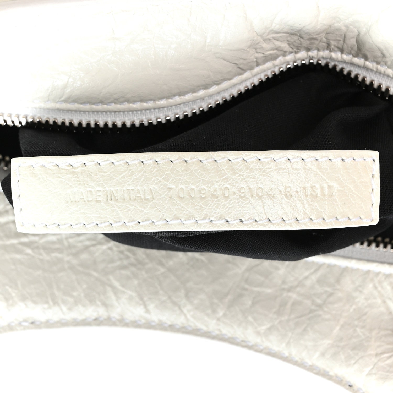 Balenciaga Agneau Arena Neo Cagole Handbag XS Optic White 8 of 11