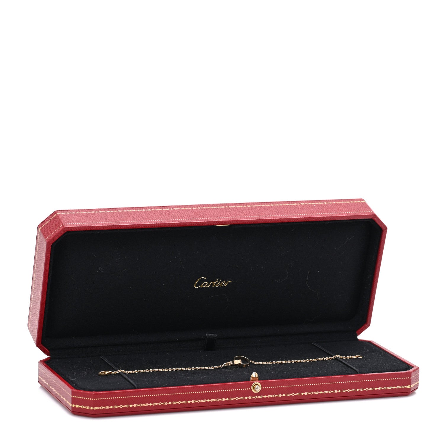 Cartier 18K Yellow Gold Interlocking LOVE Bracelet 4 of 4