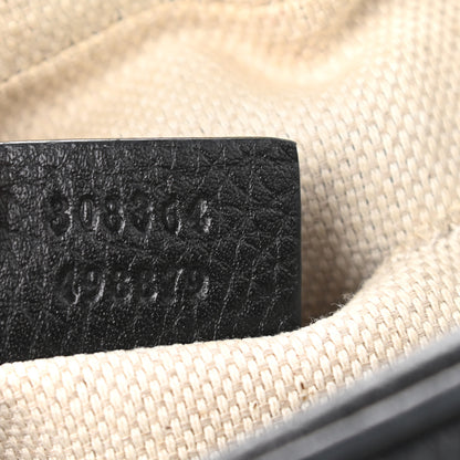 Gucci Pebbled Calfskin Small Soho Disco Bag Black 7 of 13