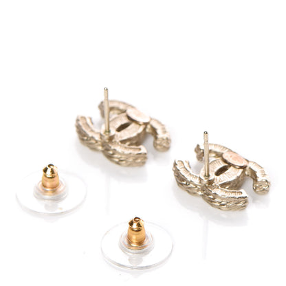 Chanel Pearl CC Earrings Gold 3 of 4