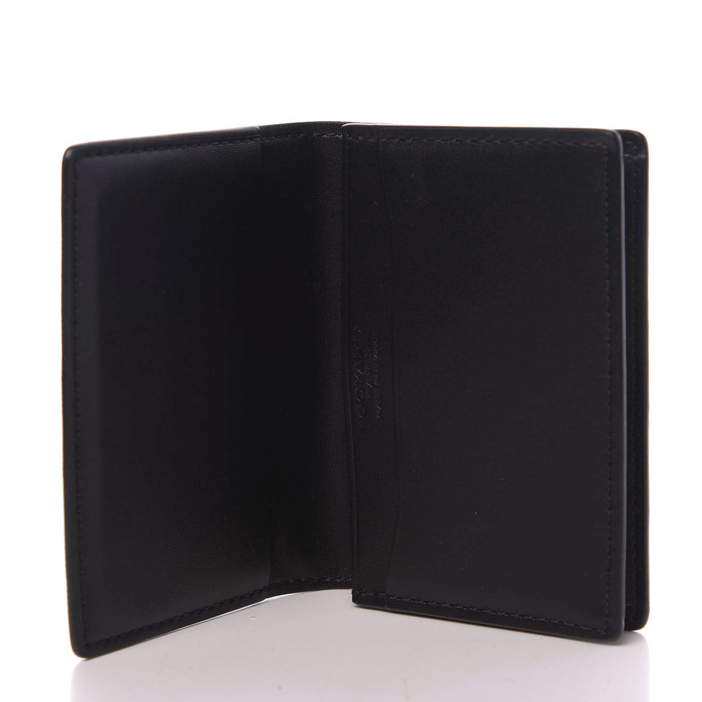 Goyardine Business Card Holder Black