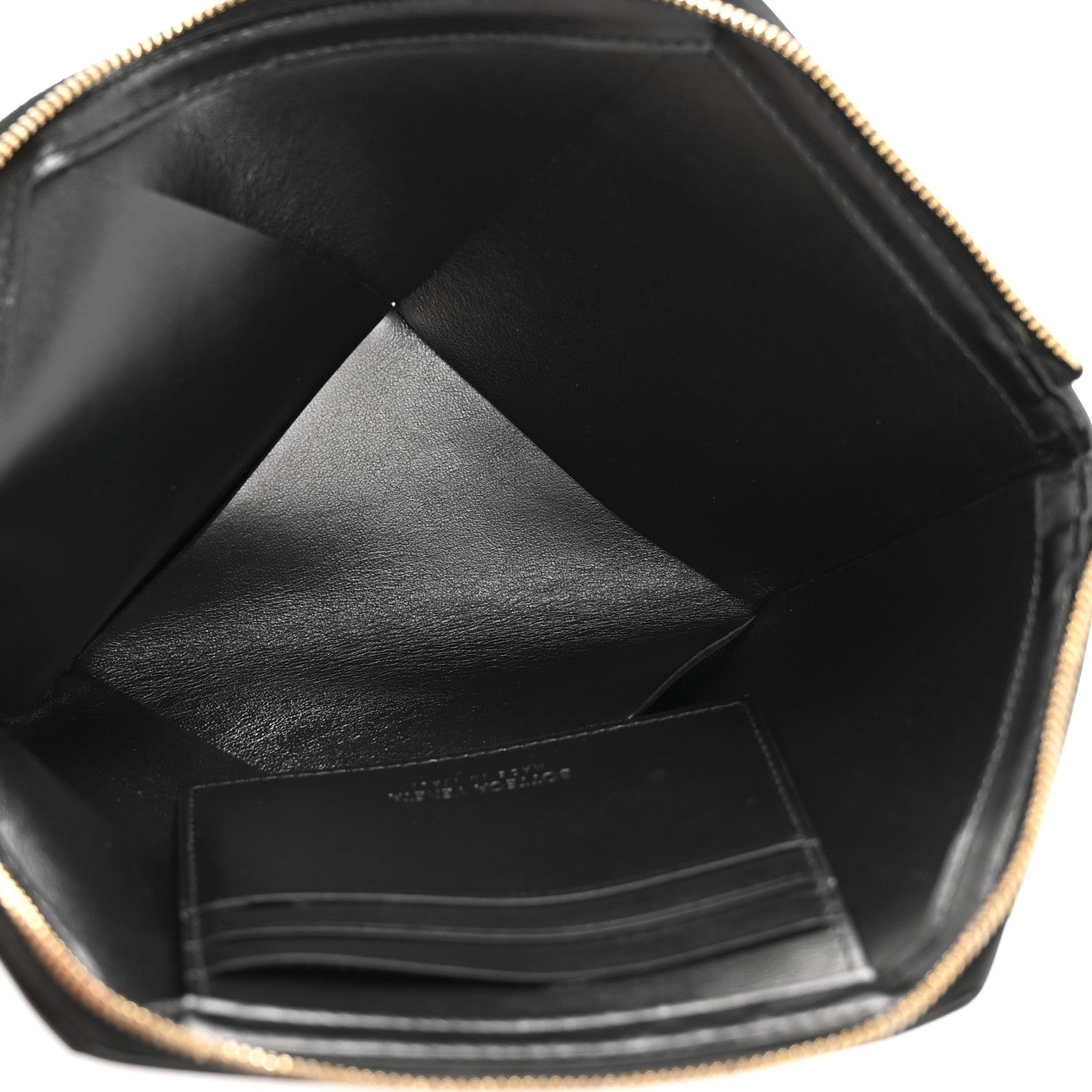 Bottega Veneta Nappa Intrecciato Origami Pouch Wristlet Black 5 of 10
