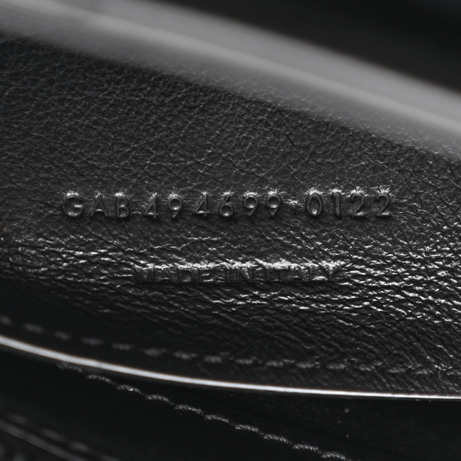 Saint Laurent Calfskin Y Quilted Monogram Monochrome Small Loulou Chain Satchel Black 7 of 10