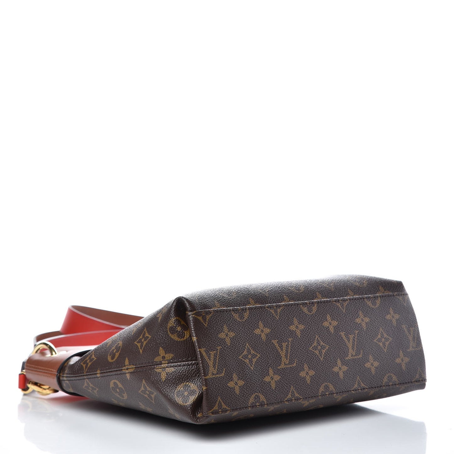 Monogram Tuileries Besace Caramel Rouge