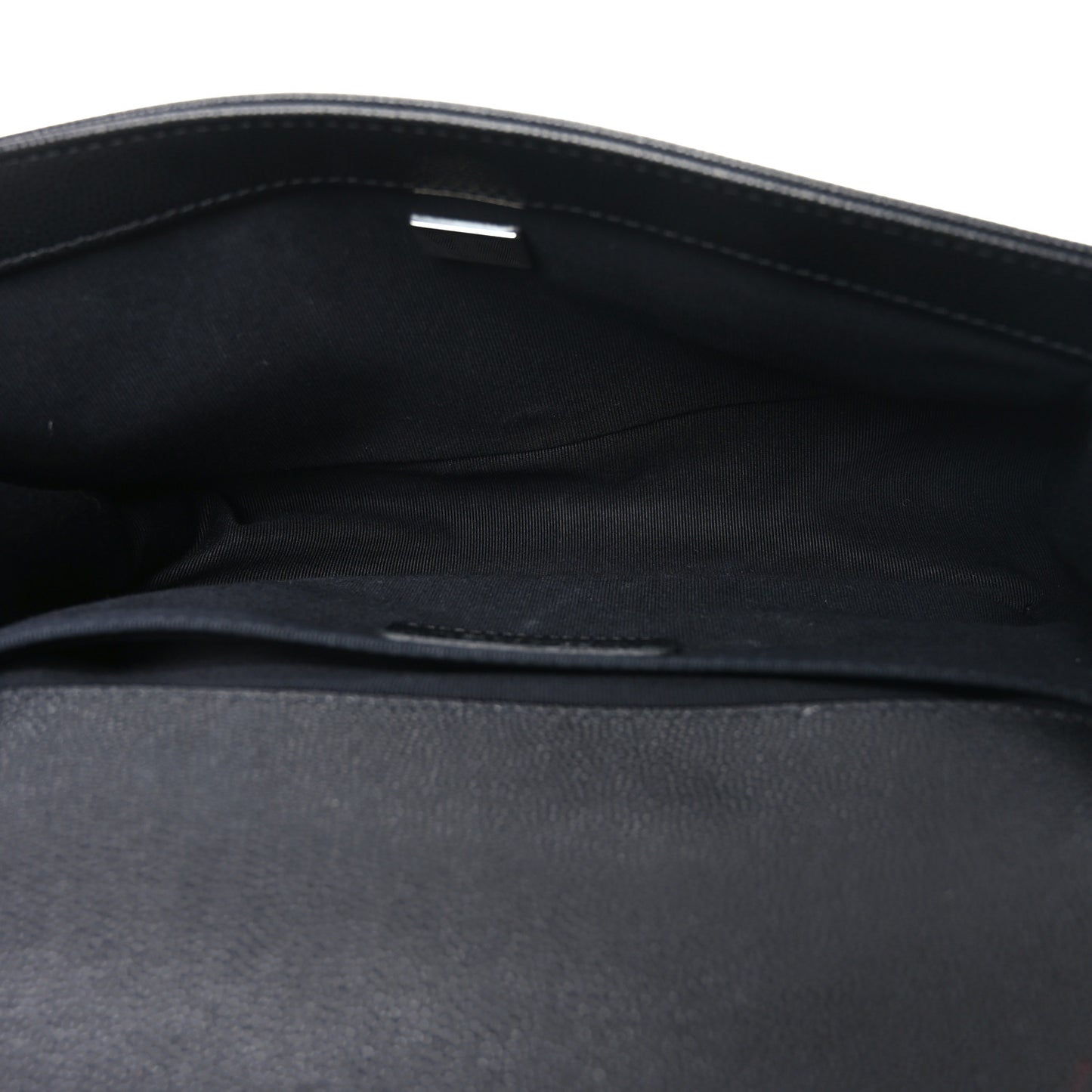 Caviar Quilted Medium Boy Flap Black