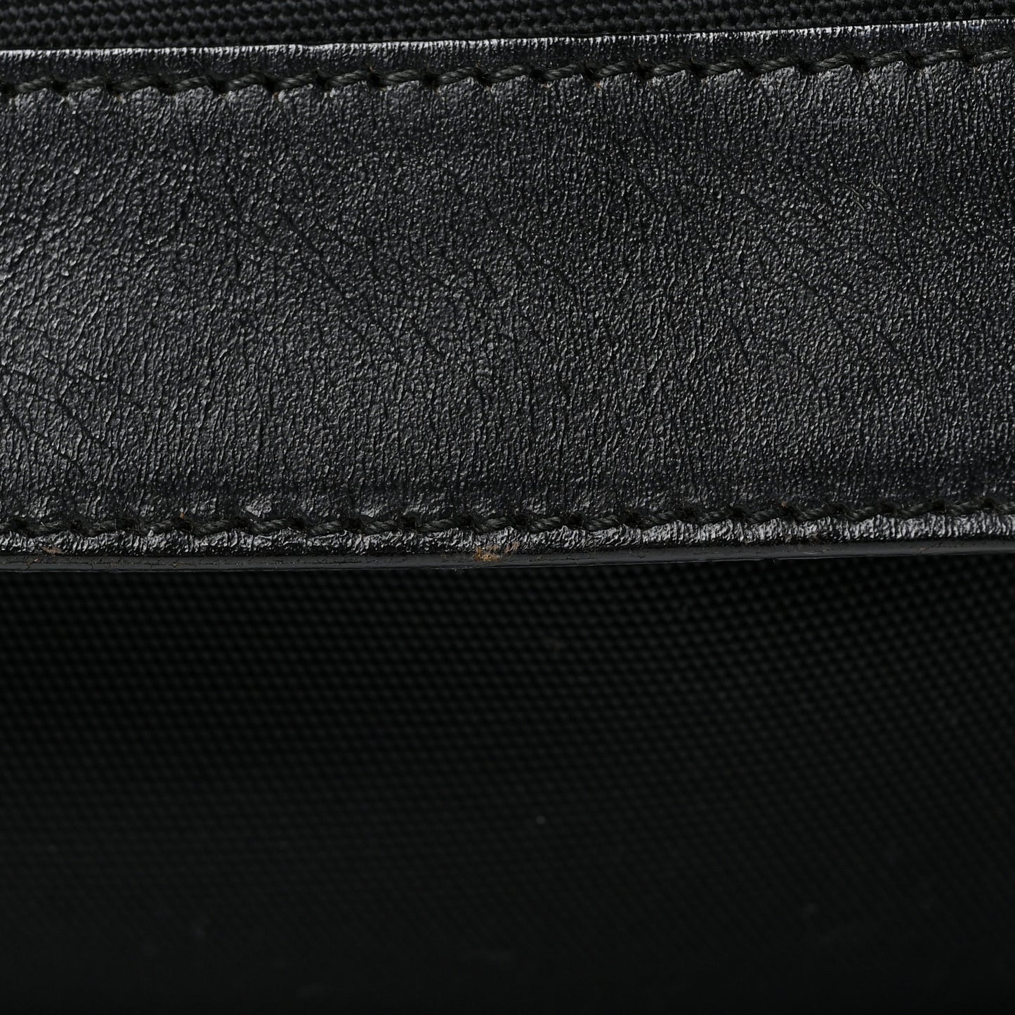 Canvas Messenger Bag Black