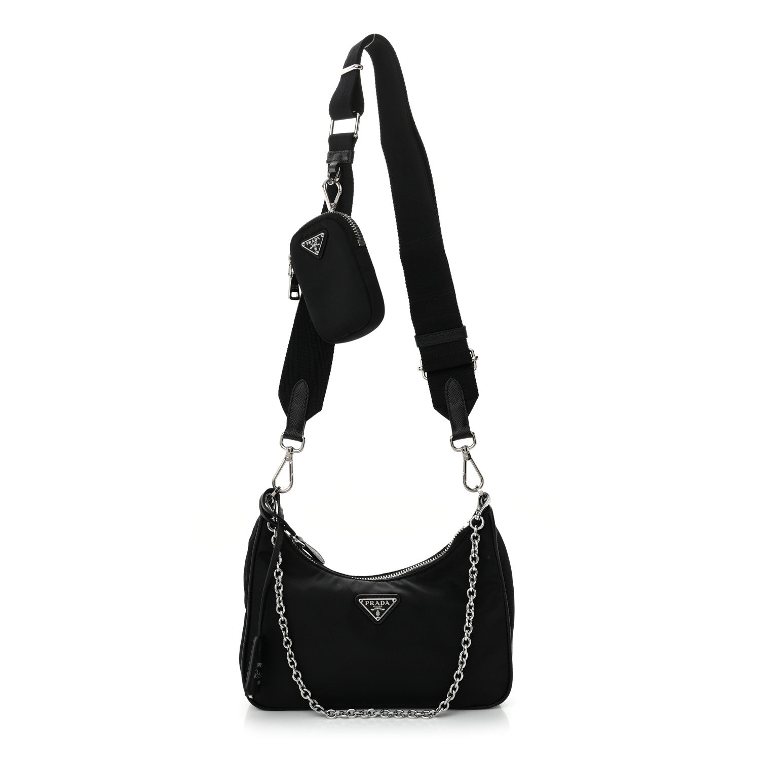 Prada Nylon Re-Edition 2005 Shoulder Bag Black 1 of 10