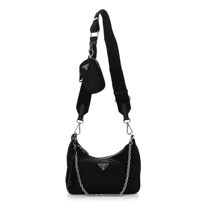 Prada Nylon Re-Edition 2005 Shoulder Bag Black 1 of 10