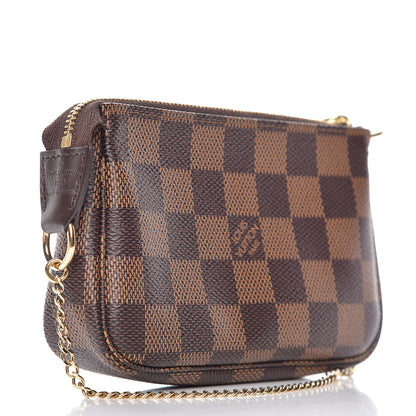 Louis Vuitton Damier Ebene Mini Pochette Accessories 3 of 8